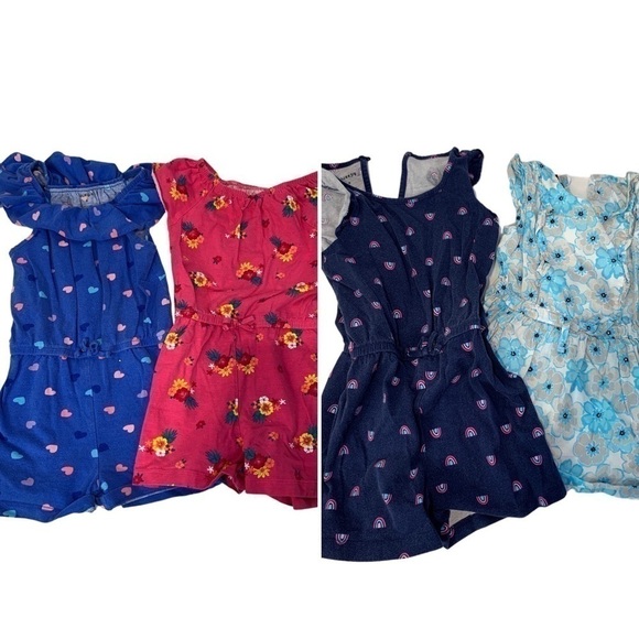 GIRLS Rompers Bundle - Picture 1 of 7